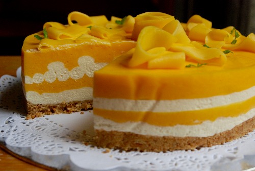 mango cheesecake 